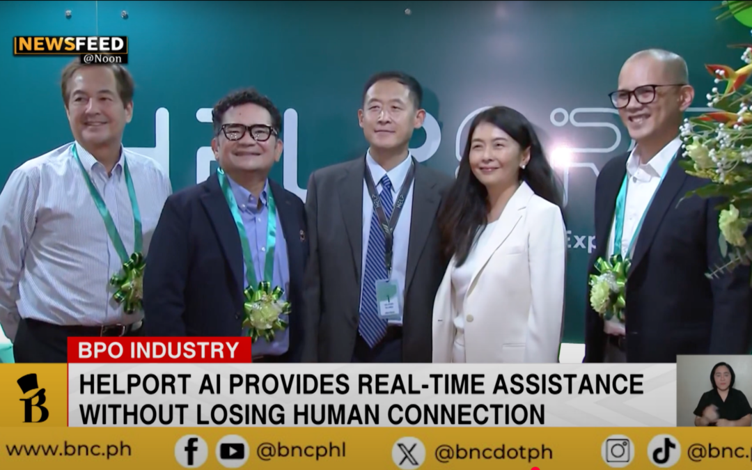 Helport AI’s Philippines Office Opening Featured on Bilyonaryo News Channel (BNC)